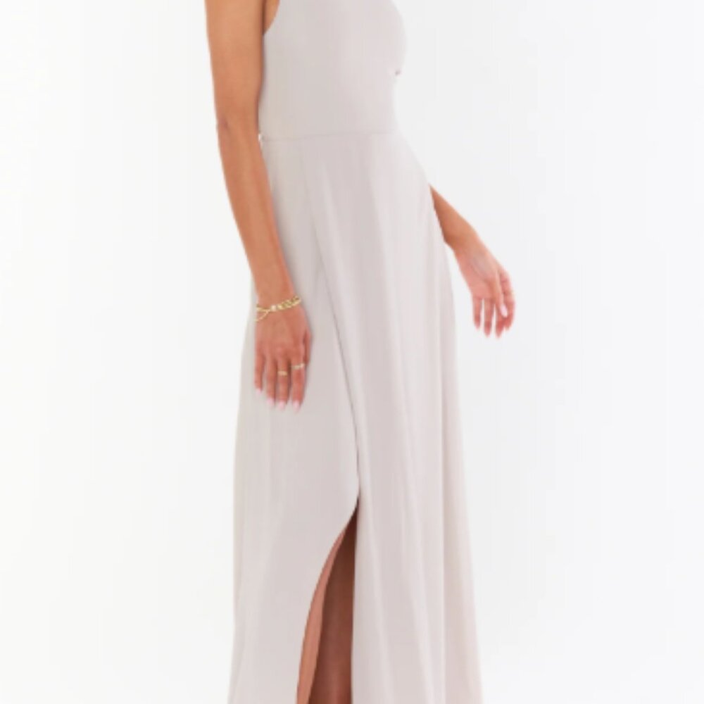 Show Me Your MuMu Crisp Shannon One Shoulder Dress NEW - Picture 3 of 5